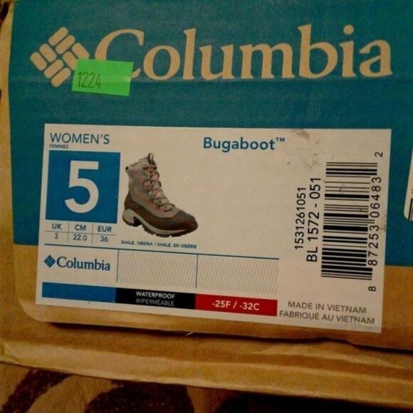 Columbia Bugaboot Women's Boot size 5M - Picture 12 of 12